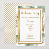 LUXE EUCALYPTUS MERMAID INSPIRED ALL OCCASION 