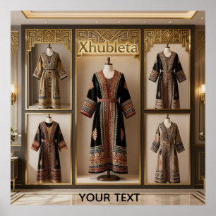 Luxe Heritage: The Sacred Geometry of Xhubleta Poster