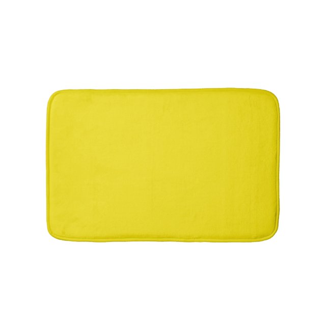 Luxe Lemon Bath Mat (Front)