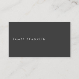 LUXE MINIMALISM with OFFSET TYPE Business Card