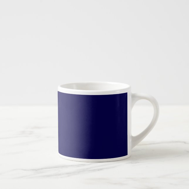 Luxe Navy CUSTOMIZABLE  Espresso Cup (Right)