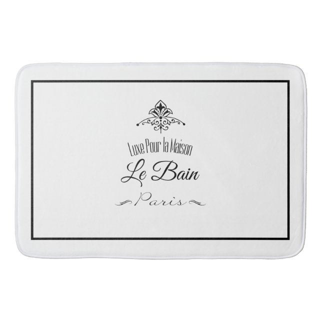 Luxe Pour la Maison Bathroom Mat (Front)