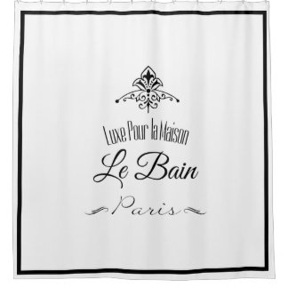 Luxe Pour la Maison Shower Curtain