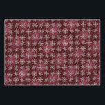 Luxe Silver Snowflakes Red Glitter Gift Wrap Set<br><div class="desc">This is a Wrapping Paper Set of Luxe Silver Snowflakes Red Glitter Wrapping Paper. The snowflakes design was created with generative art. The artwork features a faux silver snowflakes pattern on a faux red glitter background with red glitter sparkles. There are grid guidelines on the back of the wrapping paper...</div>