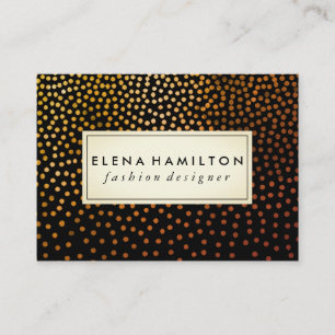 Luxe Speckled Pattern Business Card