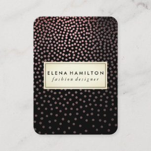 Luxe Speckled Pattern Business Card