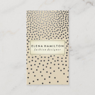 Luxe Speckled Pattern Business Card