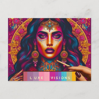 Luxe Visions  Holiday Postcard