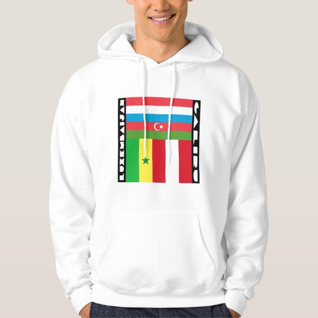 Luxembaijan and Galiru Hoodie (Front)