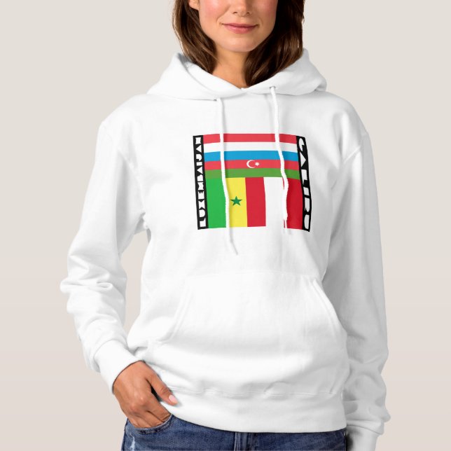 Luxembaijan and Galiru Hoodie (Front)