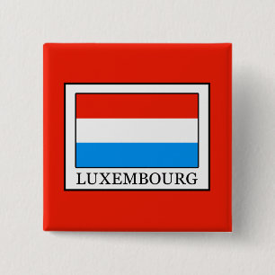 Luxembourg 15 Cm Square Badge