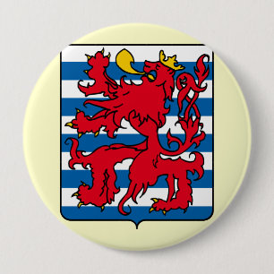 Luxembourg, Belgium 10 Cm Round Badge