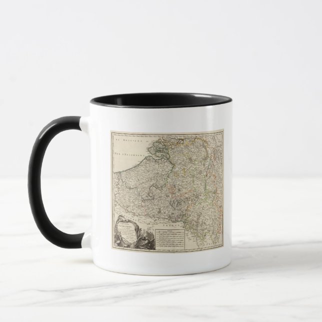 Luxembourg, Belgium Mug (Left)