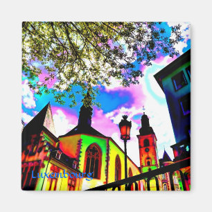 Luxembourg city magnet