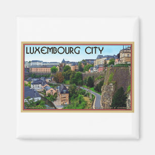 Luxembourg City Magnet