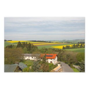 Luxembourg countryside photo print