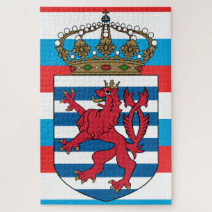 luxembourg emblem jigsaw puzzle