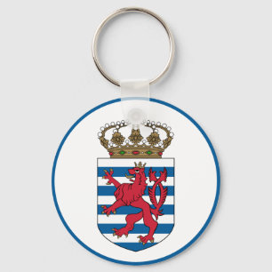 luxembourg emblem keychain