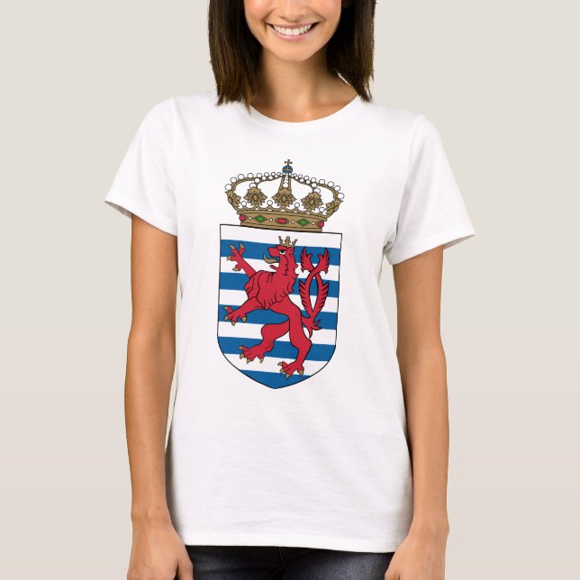 luxembourg emblem T-Shirt (Front)