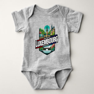 Luxembourg Europe Baby Bodysuit