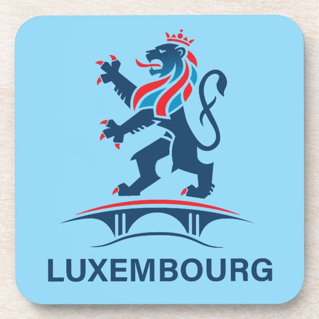Luxembourg Europe Coaster (Front)