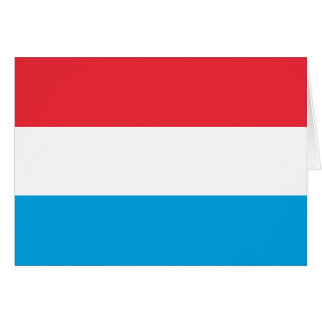 Luxembourg Flag (Front Horizontal)