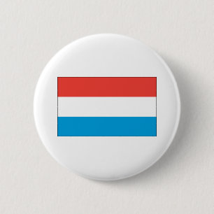 Luxembourg Flag 6 Cm Round Badge