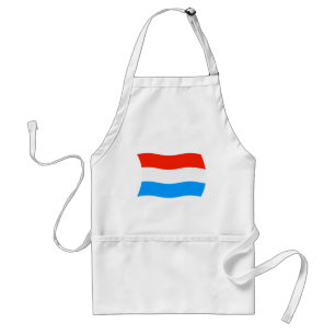 Luxembourg Flag Apron