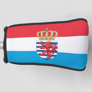 Luxembourg flag/ coat of arms golf head cover