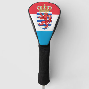 Luxembourg flag/ coat of arms golf head cover