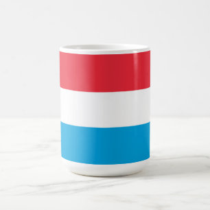 Luxembourg flag coffee mug