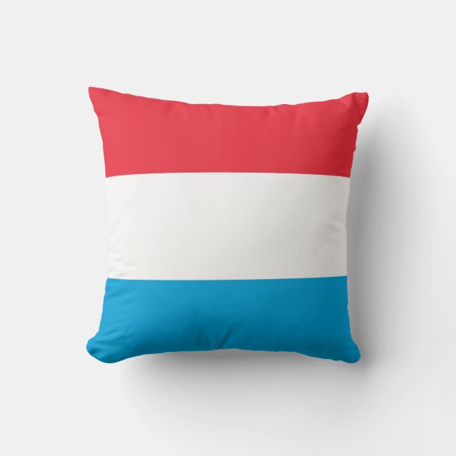 Luxembourg Flag Cushion (Front)