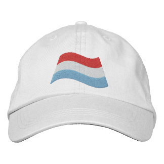 Luxembourg Flag Embroidered Hat