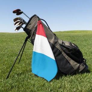 Luxembourg flag golf towel