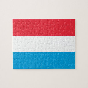 Luxembourg flag jigsaw puzzle