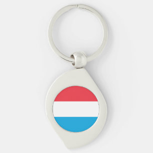 Luxembourg Flag Key Ring