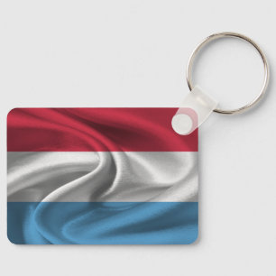 Luxembourg Flag Keychain