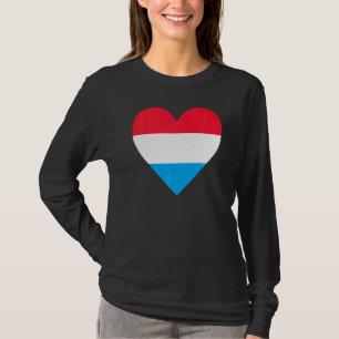 Luxembourg Flag Luxembourg Travel Luxembourger Lux T-Shirt