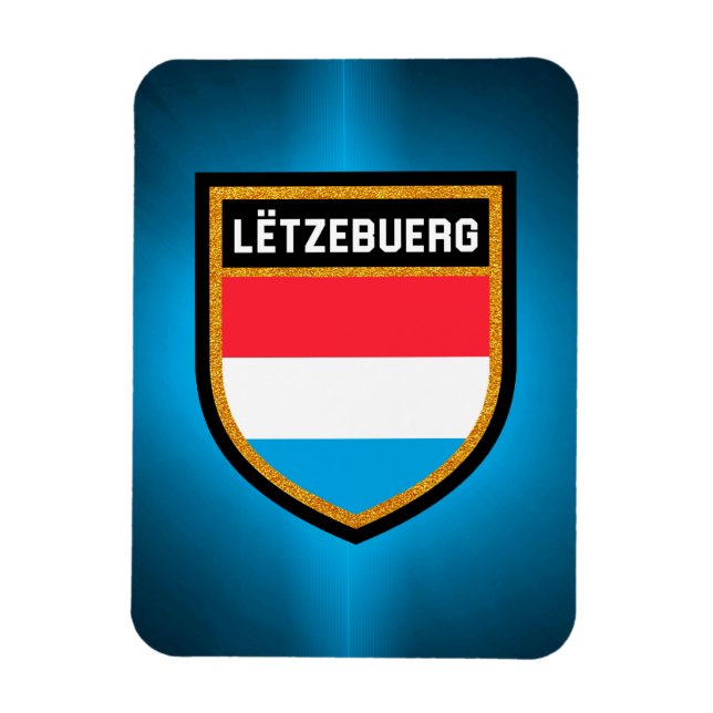 Luxembourg Flag Magnet (Vertical)