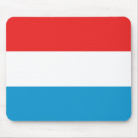 Luxembourg Flag Mousepad