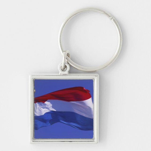 Luxembourg flag RF) Key Ring (Front)