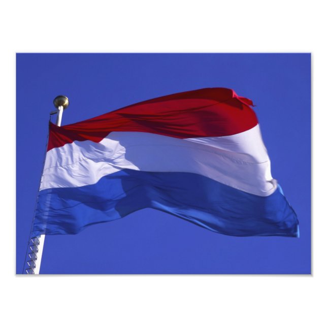 Luxembourg flag RF) Photo Print (Front)