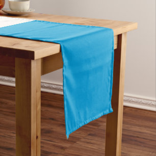 Luxembourg flag short table runner