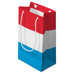 Luxembourg flag small gift bag