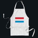 Luxembourg Flag Standard Apron<br><div class="desc">Patriotic flag of Luxembourg.</div>