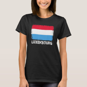 Luxembourg Flag Support Luxembourger People Wome T-Shirt