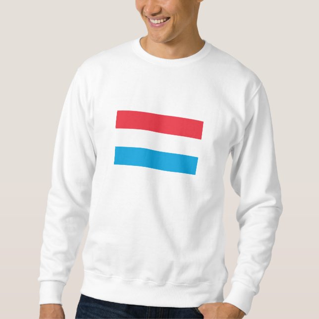 Luxembourg Flag Sweatshirt (Front)