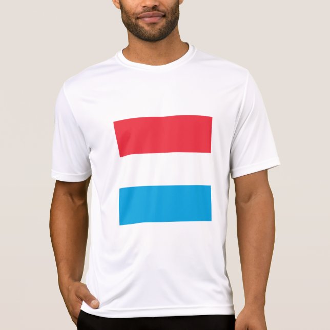 Luxembourg flag T-Shirt (Front)