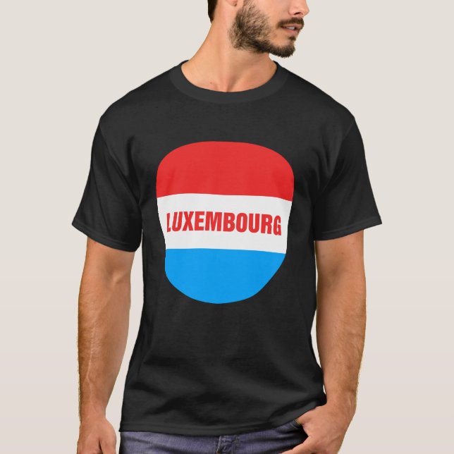 Luxembourg Flag T-Shirt (Front)