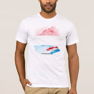 Luxembourg flag T-Shirt